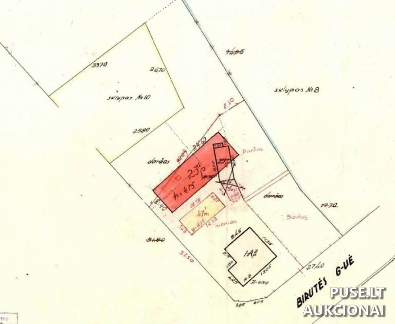 Butas Patalpos/Butai Birutės g. 10, 99292 Pagėgiai, Lithuania 1