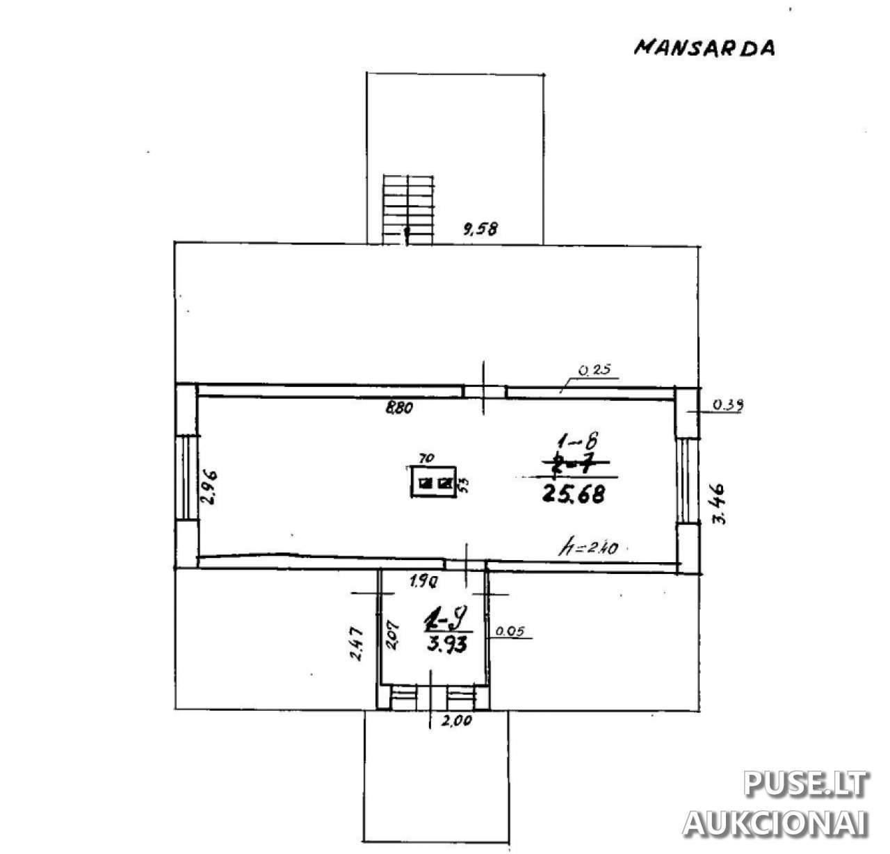 Gyvenamasis namas Pastatai Liepkalnio gatvė 2, 81113 Smilgių k., Lithuania 9
