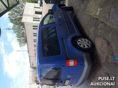VW Caddy krovininis automobilis Šiauliuose, 2010 m., pradinė kaina 1500 EUR