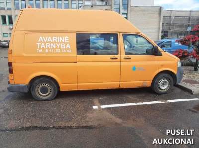 Krovininis automobilis VW TRANSPORTER N1 klasė, 2007 m., pradinė kaina 700 EUR