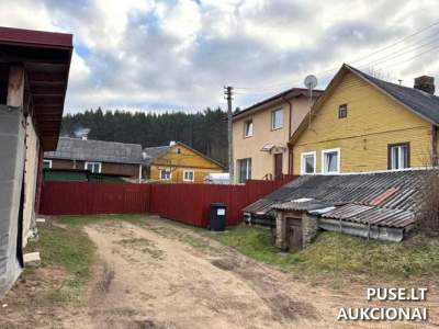 1/4 ūkinio pastato dalis Vilniuje, Tunelio g. 20, pradinė kaina 295 EUR – investavimo galimybė