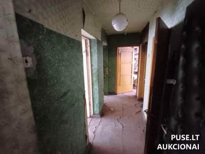 Parduodama 1/2 dalis 71.68 kv.m buto Kupiškio r. sav., Noriūnų k. Melioratorių g. 6 už 1980 EUR pradinę kainą