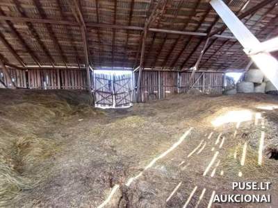 Ūkio pastatas Kelmės rajone, Aunuvėnuose, 761 kv.m parduodamas aukcione nuo 5490 EUR