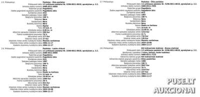 Gyvenamasis namas Kauno r. Ilgakiemio k. Jiesios g. 3, 1/6 dalis, pradinė kaina 4800 EUR