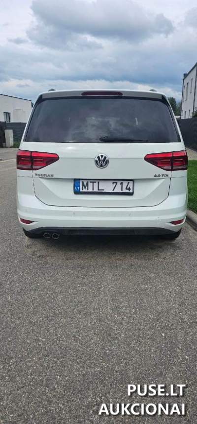 Volkswagen Touran 2.0 TDI 150 DSG6 automobilis aukcione 7200 EUR