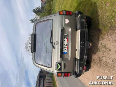Lengvasis automobilis TOYOTA LAND CRUISER aukcione pradinė kaina 8000 EUR