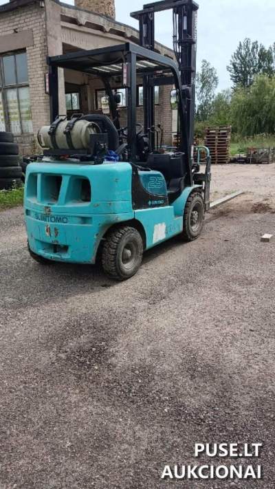 Krautuvas SUMITOMO 2011 m. technika parduodama aukcione nuo 5000 EUR