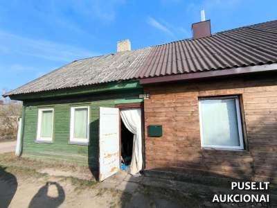 Mažas 1 kambario butas Tauragėje, Stoties g. 41A, pradinė kaina 2200 EUR
