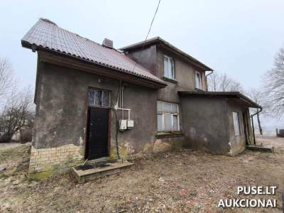 Parduodama mokykla Tauragės r. Gedgaudiškės k. Kryžkalnio g. 23, pradinė kaina 7900 EUR