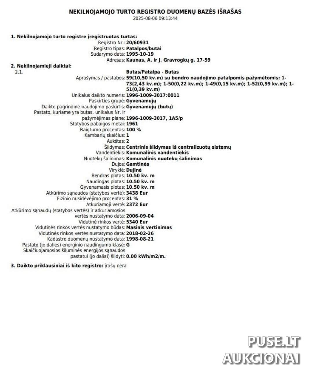 Butas Patalpos/Butai A. ir J. Gravrogkų g. 17, 51454 Kaunas, Lithuania 2