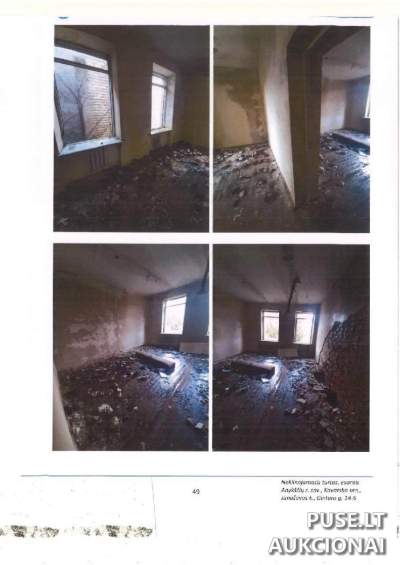 Neprofitinto negyvenamosios patalpos-bibliotekos aukcionas Anykščių rajone, Janušavos kaime, 784 EUR