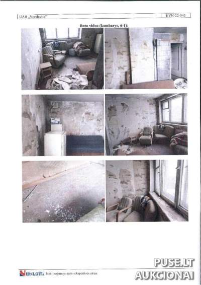 Parduodamas butas Elektrėnų savivaldybėje, Mustenių kaime, pradinė kaina 7800 EUR