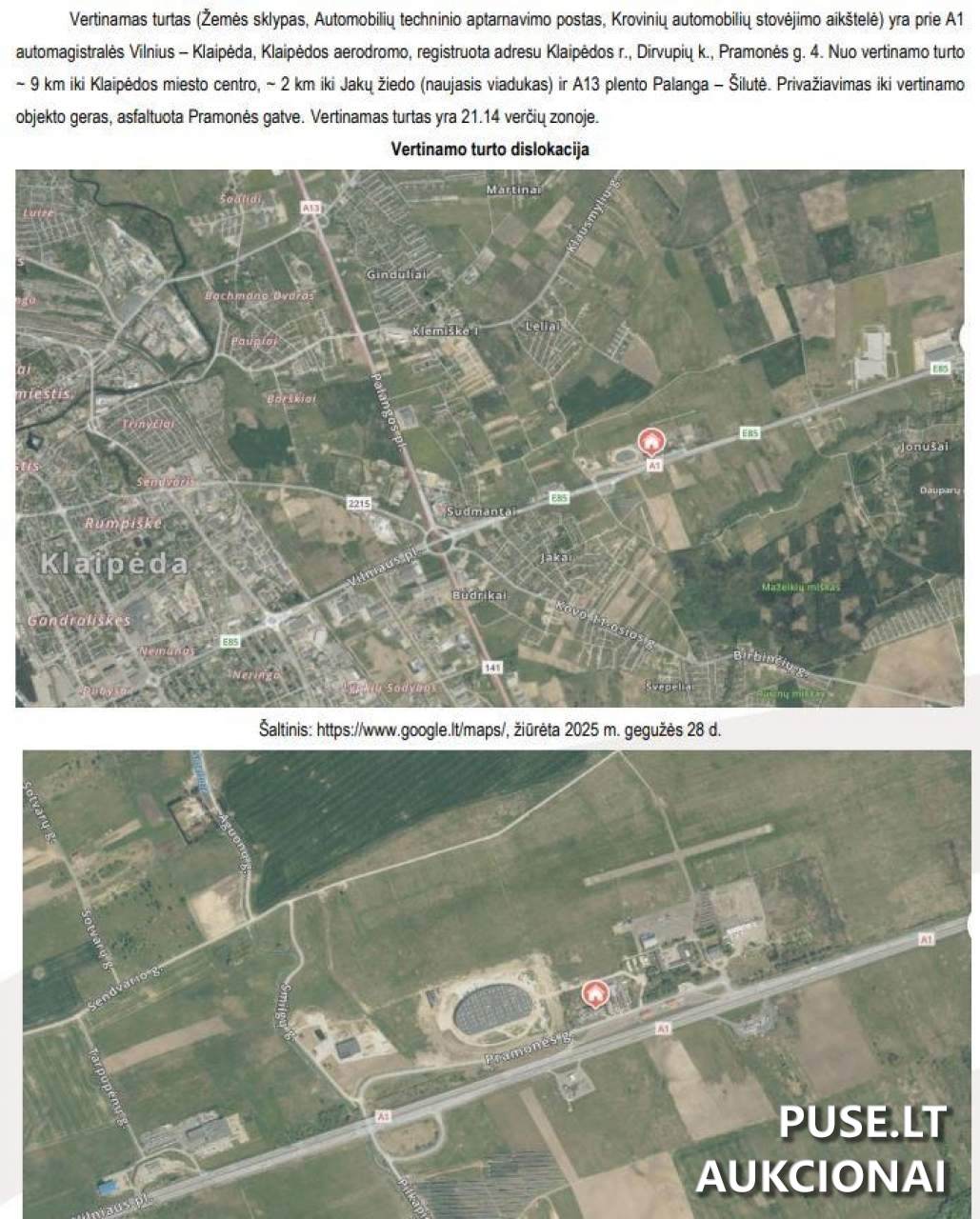 Žemės sklypas Sklypai Pramonės g., Klaipėdos r. sav., Lithuania 2