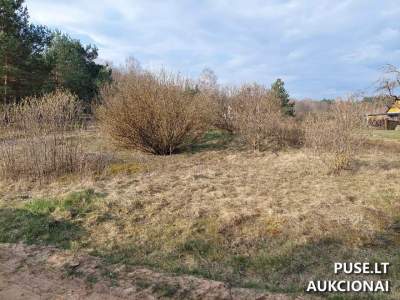 Žemės sklypas Zarasų mieste, Statybininkų g. 7A, parduodamas aukcione nuo 4670 EUR