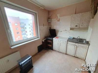 1/2 dalis 54 kv.m. buto Klaipėdoje, Vyturio g. 5, pradinė kaina 25600 EUR