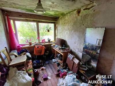 Pigūs butai aukcione Žeimelyje, Bauskės g. 22-1, 19 kv.m. - Pradinė kaina 333 EUR