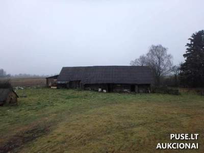 Žemės sklypo dalis 1/10 Varėnos rajone, Perlojos kaim., pradinė kaina 1600 EUR