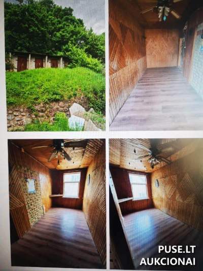 Mažas 32.35 kv.m. butas Vilkijos mieste, Kauno rajone, pradinė kaina 6100 EUR