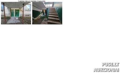 Parduodamas 2 kambarių butas Ignalinos rajone Didžiasalyje 960 EUR pradinė kaina