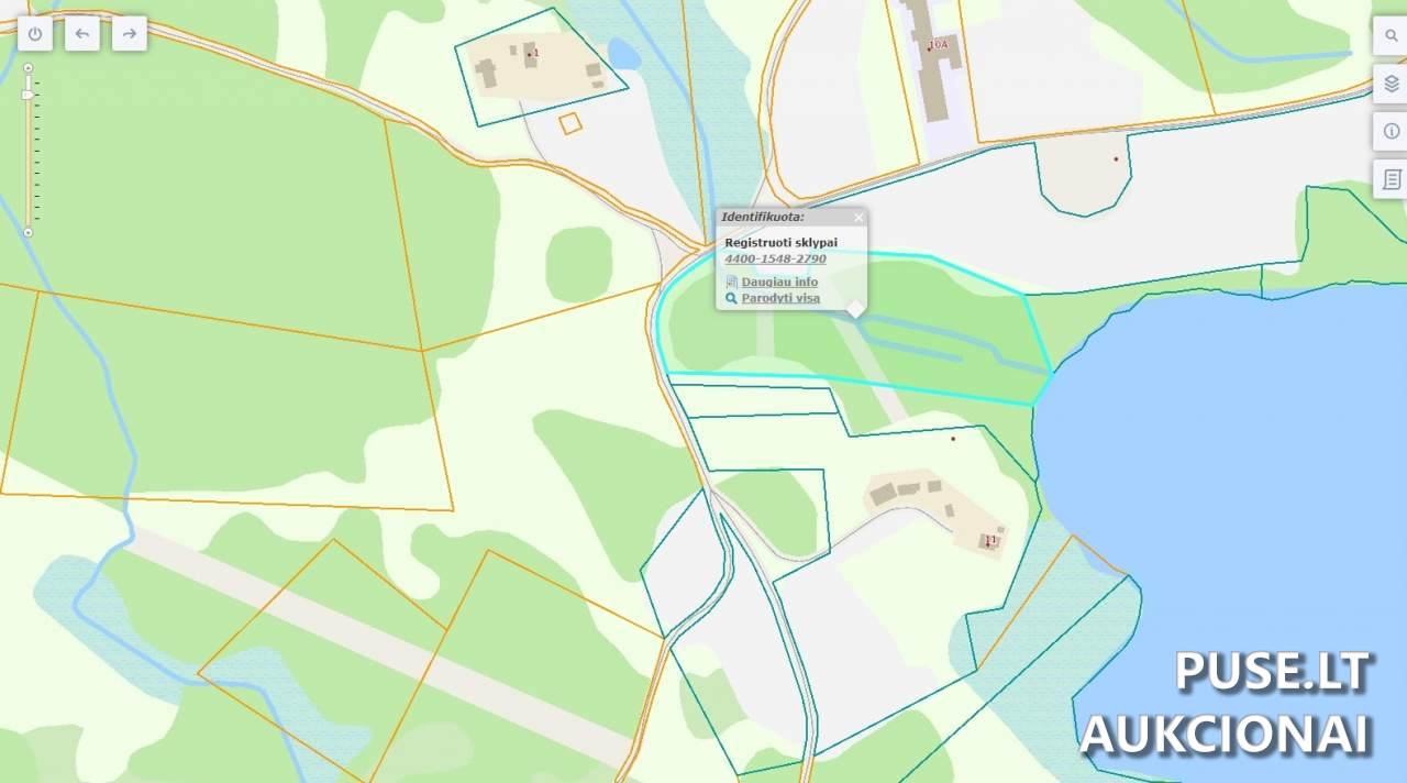 Žemės sklypas Sklypai Didžiarauliškių ež., 21267, Lithuania 1