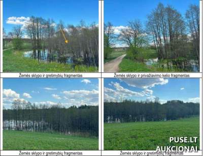 Žemės ūkio paskirties sklypas Trakų rajone, Didžiarauliškių k. 20000 EUR