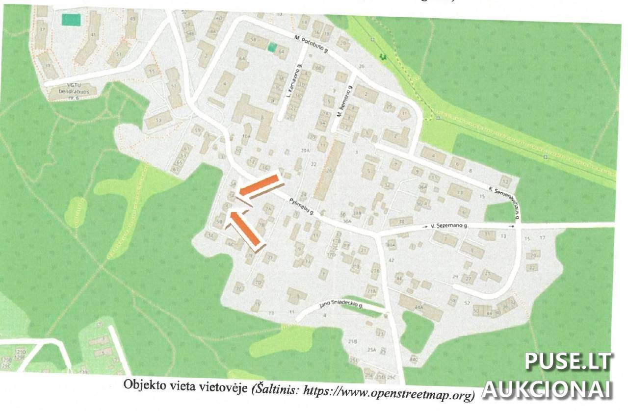 Žemės sklypas Sklypai Pylimėlių g. 5F, Vilnius, 10229 Vilniaus m. sav., Lithuania 2