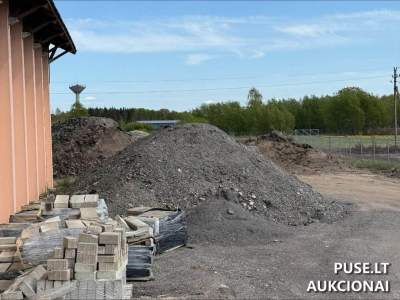 Naudoto asfalto granulės 258.90 tonų aukcionas Gargžduose, pradinė kaina 2080 EUR