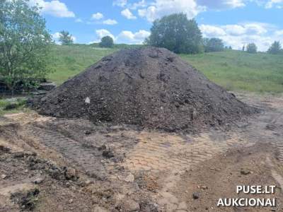 Naudoto asfalto granulės 90 tonų aukcionas 720 EUR pradine kaina