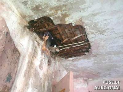 Smulkus butas Gudžiūnų kaimo, Jurbarko rajone, 36.26 kv.m, pradinė kaina 620 EUR