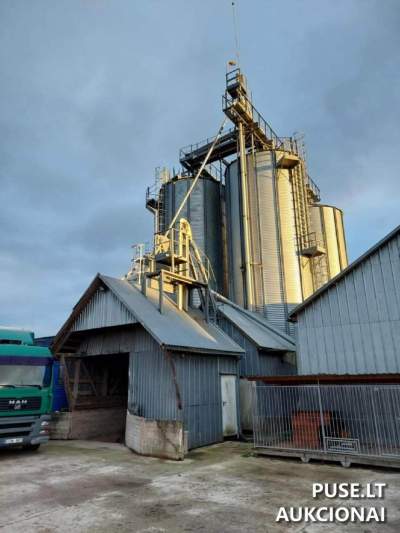 Grūdų saugykla su technologine įranga Panevėžio rajone, Bernotuose, 53520 EUR