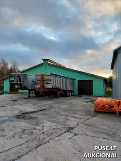 Priverstinė Klaipėdos r. Veršidės pastato su ūkine paskirtimi aukcionas nuo 42320 EUR