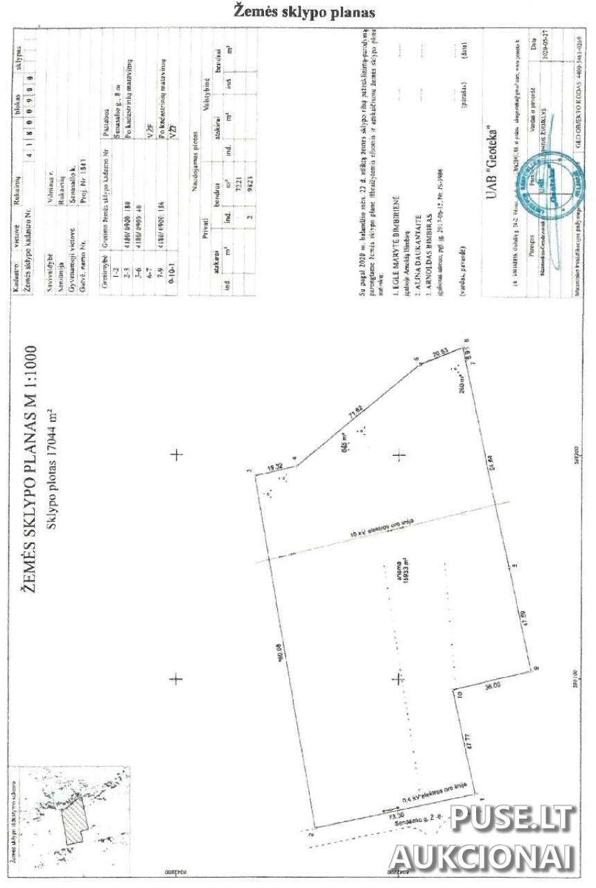 Žemės sklypas Sklypai Senasalis, 13200 Vilnius District Municipality, Lithuania 6