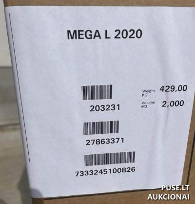 Geoterminis šilumos siurblys Thermia Mega aukcionas pradine kaina 21150 EUR