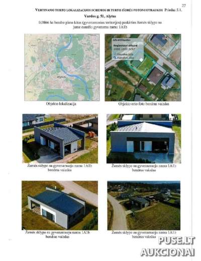 Žemės sklypas Alytuje, Vardos g. 51, pradinė kaina 114400 EUR - Antstolių varžytynės