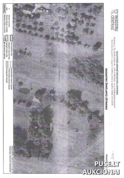 Žemės ūkio paskirties sklypas Vilniaus rajone, Giedraitiškių k. 7380 EUR pradinė kaina