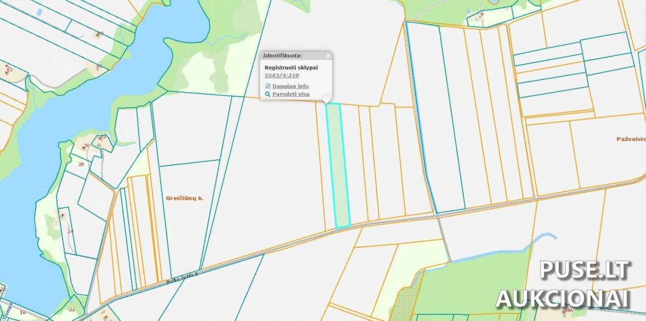 Žemės sklypas Sklypai Greičiūnai, 96201 Klaipėda District Municipality, Lithuania 2