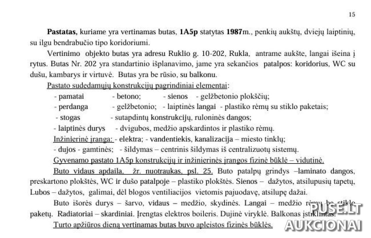 Butas Patalpos/Butai Ruklio g. 10, Rukla, 55286 Jonavos r. sav., Lithuania 1