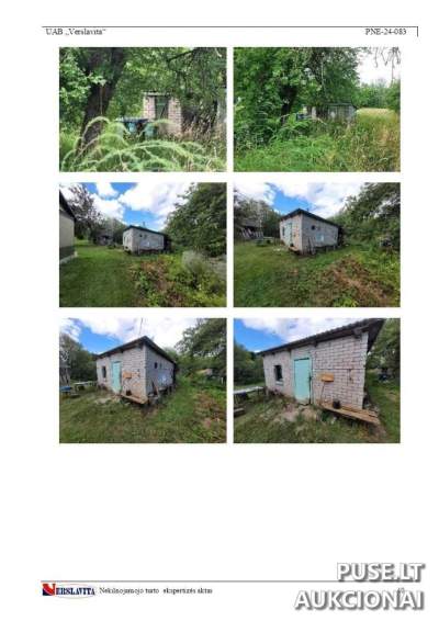 Gyvenamasis namas Rokiškio rajone, Bradesiu k., Piliakalnio g. 1, parduodamas už 16000 EUR