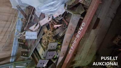 Vario metalo laužas 10.967 tonų aukcione pradedant nuo 77866 EUR Valstybinė įmonė IAE