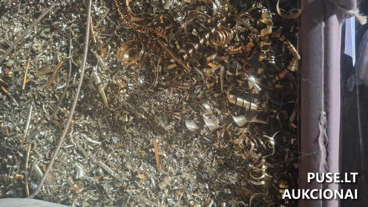 Žalvario drožlės, svoris - 0,270 t Kitas turtas 2