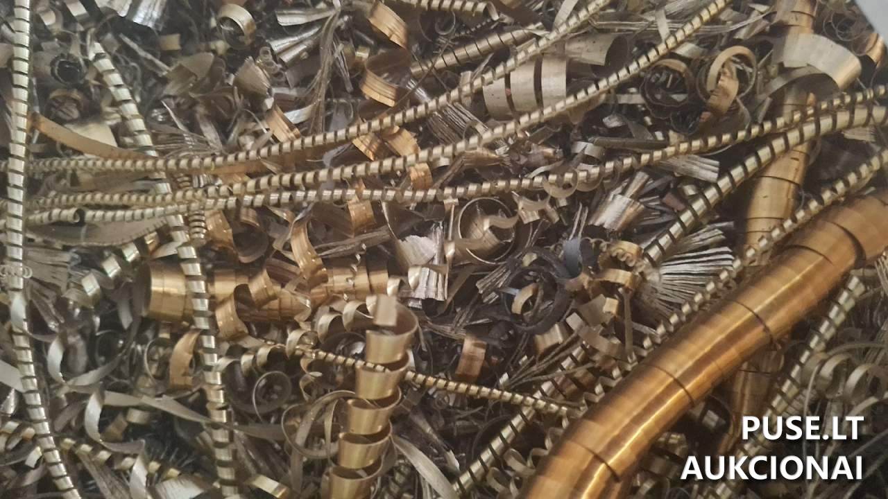 Žalvario drožlės, svoris - 0,270 t Kitas turtas 3