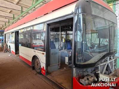 Autobuso Solaris Trollino 15AC aukcionas Vilniuje nuo 2397 EUR - Parduodamas viešojo transporto vienetas