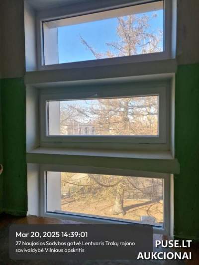 2 kambarių buto dalis Trakų rajone, Lentvaryje 19200 EUR pradinė kaina - Antstolio aukcionas