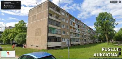 4 kambarių buto 1/2 dalis Naujojoje Akmenėje, Respublikos g. 14, pradinė kaina 7200 EUR