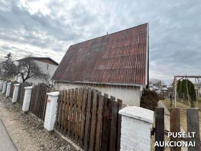 Sodo pastatas su sklypu Vilniuje, Eglinės Sodų g. 87, parduodamas už 33600 EUR