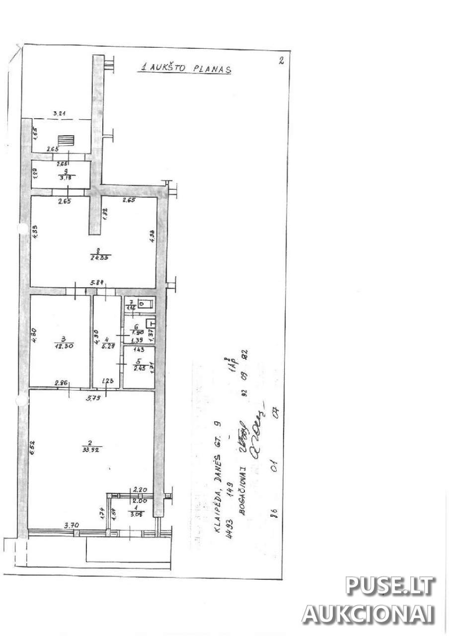 Priėmimo punktas Patalpos/Butai Danės g. 9, 92117 Klaipėda, Lithuania 1