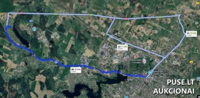 Žemės sklypas Plungės r. sav., Alksnėnuose, prie užtvankos, 5500 EUR