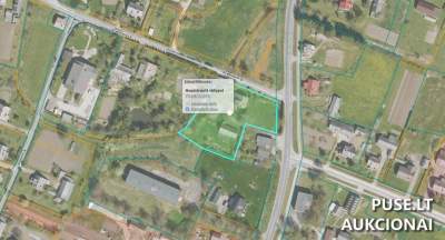 0.30 ha žemės sklypas gyvenamosios statybos Skuodo r. sav., Lenkimų m. S. Daukanto g. 30, pradinė kaina 9000 EUR