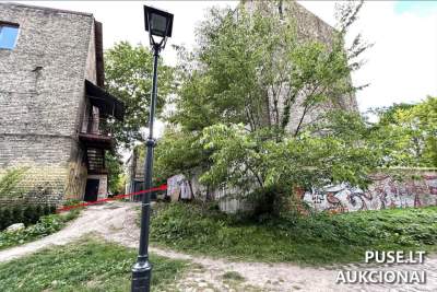 Ūkinis pastatas Vilniuje, Užupio g. 18, dalinis pardavimas, pradinė kaina 27000 EUR