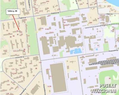 Parduodama boilerinė Rokiškio mieste, Taikos g. Taikoma 87/100 dalis, pradinė kaina 58900 EUR